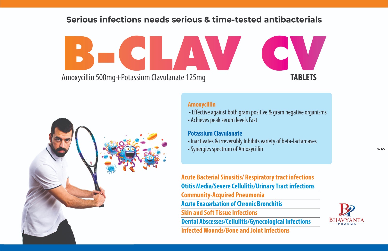 B-Clav CV Tablets